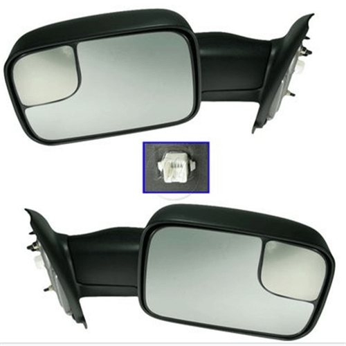Factory supplied Car Spot Mirrors -
 HF-7281U 2007-2013  Dodge Ram pickup Towing Mirrors – CARDILER AUTO