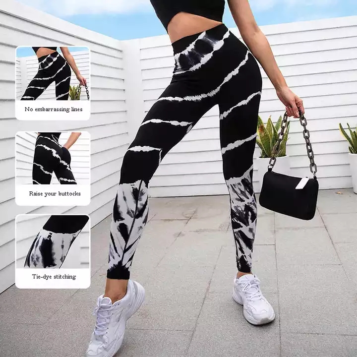 Fast delivery Flare Capri Yoga Pants - Factory Spot Wholesale Waist Hip Lift Elastic Tight Yoga Pants 丨ZHIHUI – Zhihui