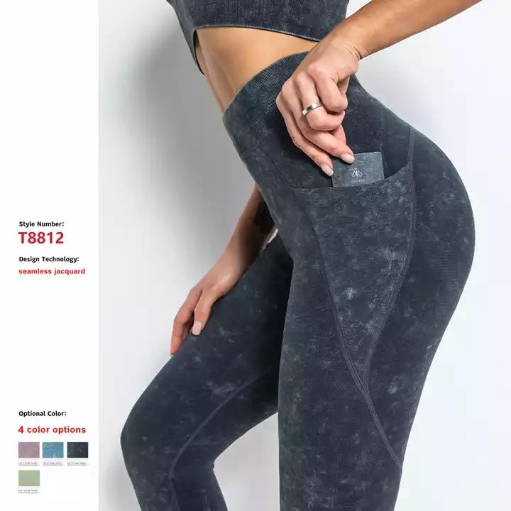 Splicing Yoga Pants With Side Pockets Custom Wholesale 丨ZHIHUI Featured Image