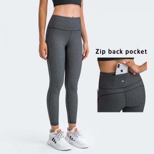 Pantalones de yoga personalizados con bolsillos traseros Fábrica de logotipos personalizados |ZHIHUI