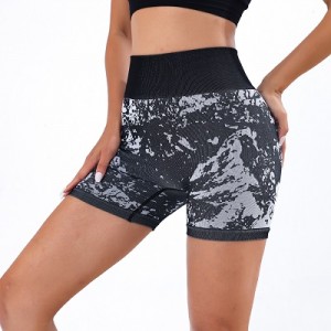 Custom Printed Seamless Yoga Shorts | ZHIHUI