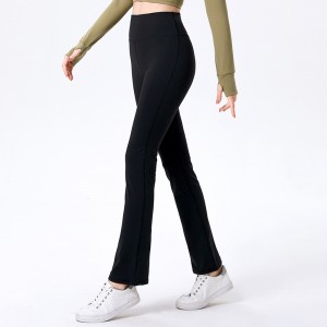Factory directly Tight See Through Yoga Pants - Cropped Flare Yoga Pants Super Factory | ZHIHUI – Zhihui