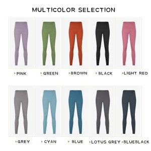 Customized Yoga Pants With Back Pockets Custom Logo Factory | ZHIHUI