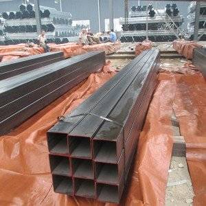 Suppliers EN10219 Black Square Steel Tube For Construction