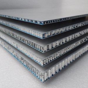 Various Thickness aluminum honeycomb core panel for grid lights sandwich panel