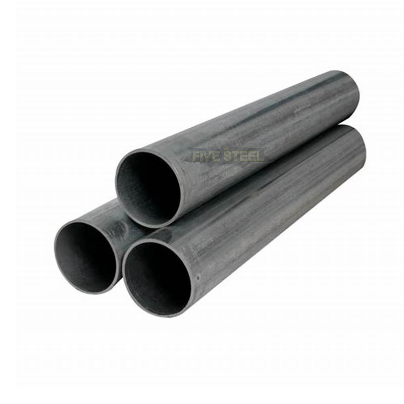 Out diameter 101.6mm sch40 black welded round steel pipe