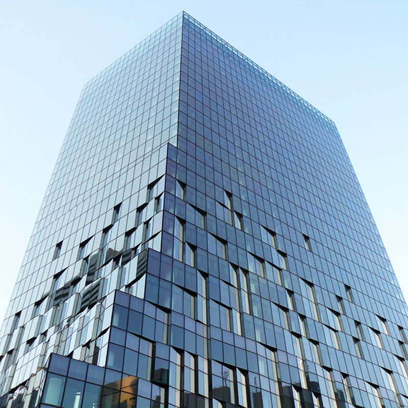 Application of curtain wall metal plate in building decoration