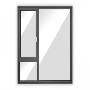 Customized Aluminum Sliding Window Impact Resistant Hurricane Windows And Doors Sliding Glass Windows For Home