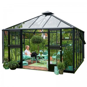 Triangle Roof Aluminum Frame Sunroom Glass Houses Picture Show