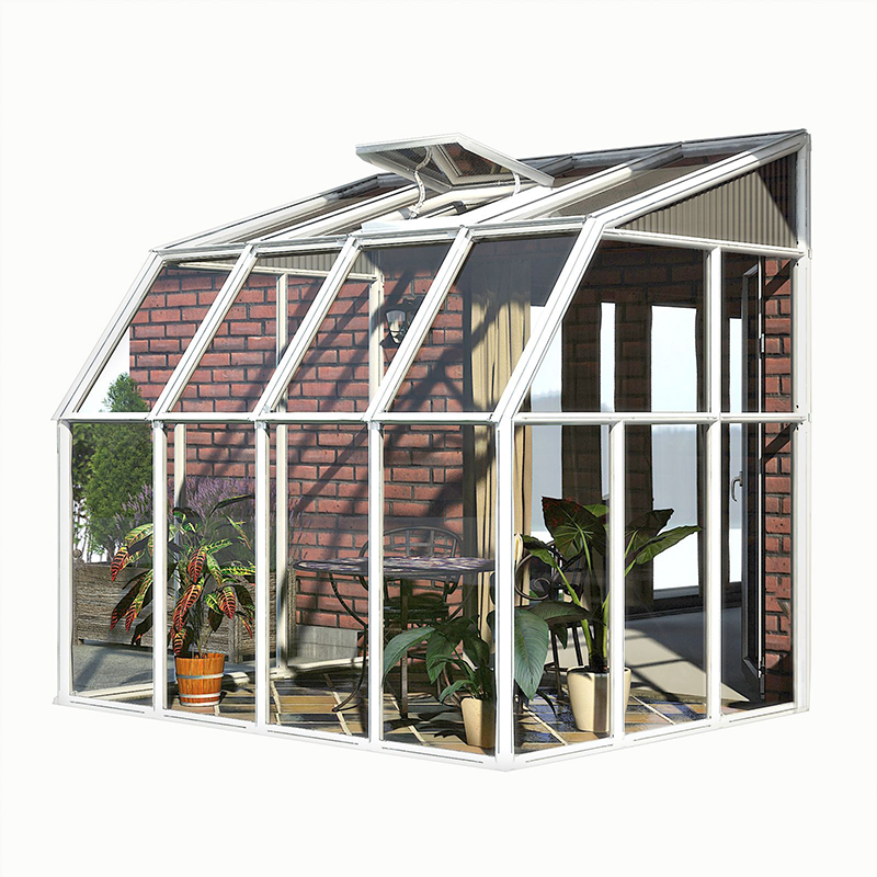 Glass Aluminum Greenhouse Sunroom outdoor glass house