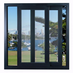 Solid Teak Wood Double Glass Hollow Tempered Glass Window, Quality Wooden Window From Chinese Suppliers Picture Show
