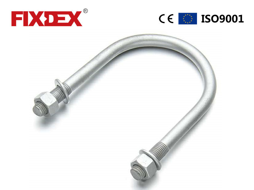 Hot Dip Galvanized Stainless Steel Carbon Steel U Bolt Pipe clamp