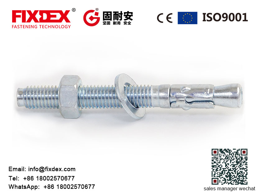 Zinc Plated Wedge Anchor Through Bolt with Fast Delivery