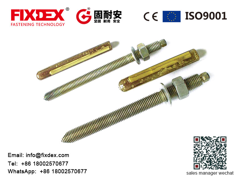 Valmistaja Kiina Chemical Anchor Bolt DIN-standardi