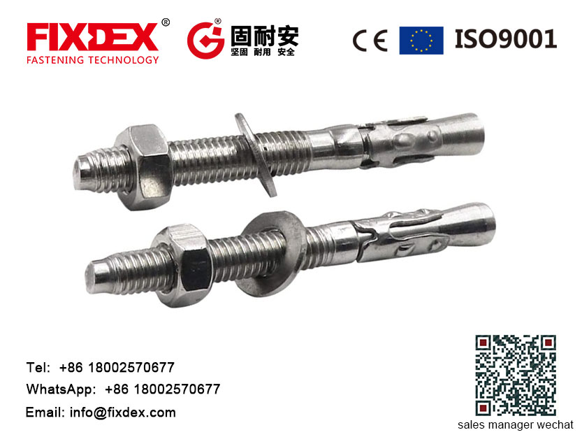PriceList for Expansion Wedge - Concrete Wedge Anchor Bolts Stainless Steel – FIXDEX