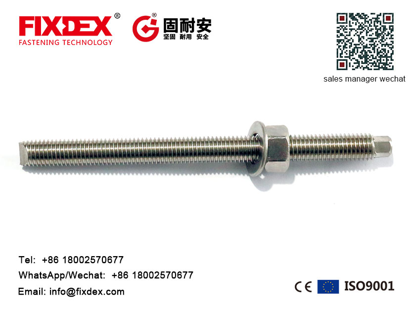China Supplier stainless Steel Chemical Anchor Bolt