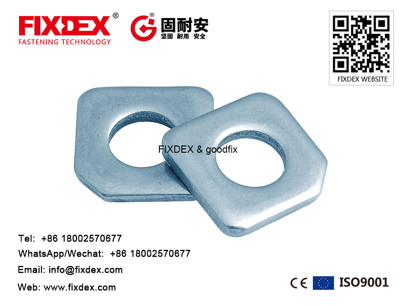 Factory Supplier Flat Square Washer