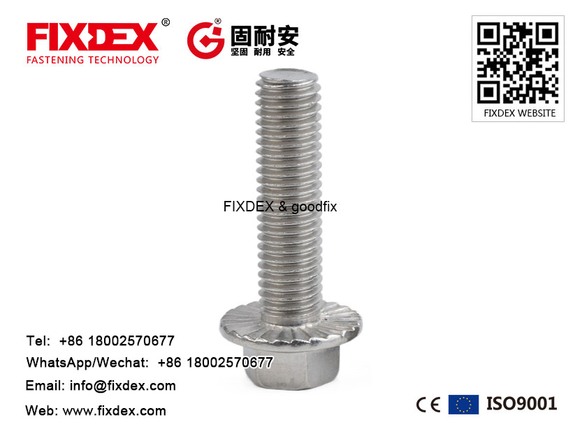 Fasteners Supplier Hexagon Flange Bolt and Nut