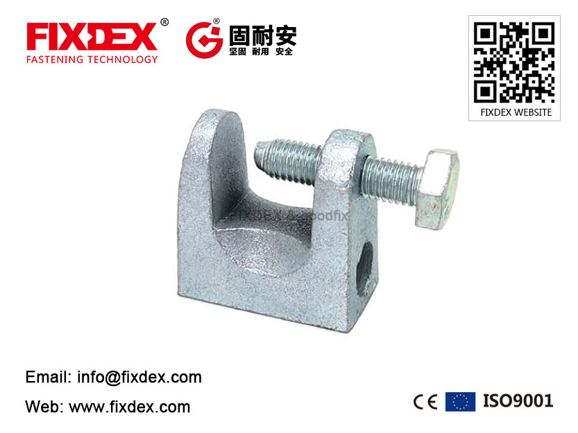 Beam clamps for knocking in Support Beam Clamp
