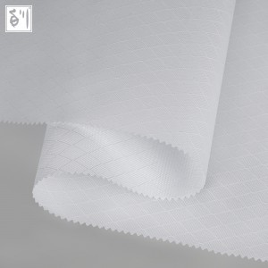 REVO Rhombic Plaid 300D Types Of Polyester Fabric