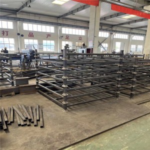 Fabrication Metal High Precision Carbon Steel Plate Cutting Service Steel Frame