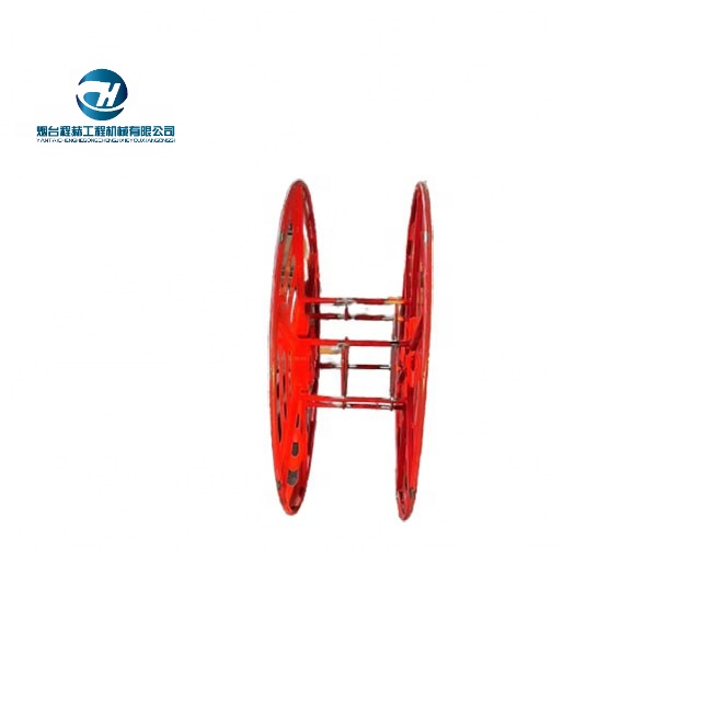Customized Oil coiled tubing winding device steel frame structure metal custom parts welded and fabrication