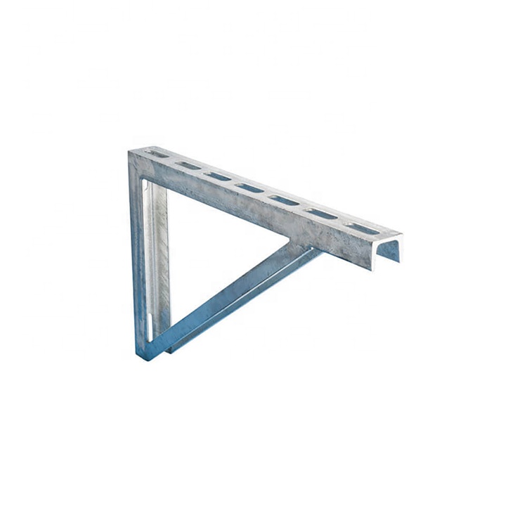 China steel fabrication services Factory –  Heavy Duty Stainless Steel Metal Hanging Wall Folding Shelf Bracket Welding Sheet Metal Fabrication Metal Forming Services  – Chenghe