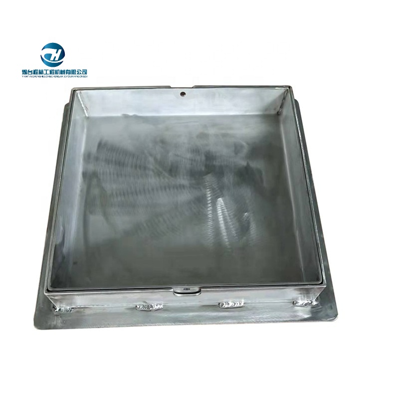 Cutting And Bending Sheet Metal Manufacturer –  OEM Customized Product Powder Coating Stamping Metal Fabrication Cutting Stainless Steel Well Cover Sheet Metal Parts  – Chenghe detail pictures