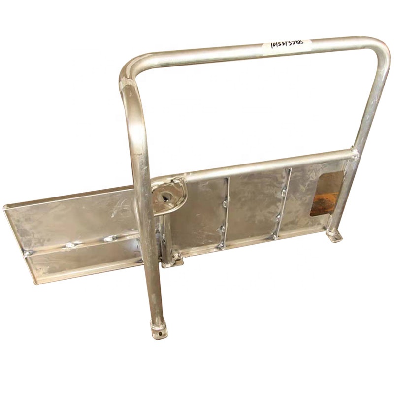 Custom sheet metal fabrication weld ladder handrail pipe aluminum alloy welding part assembly welding and fabrication
