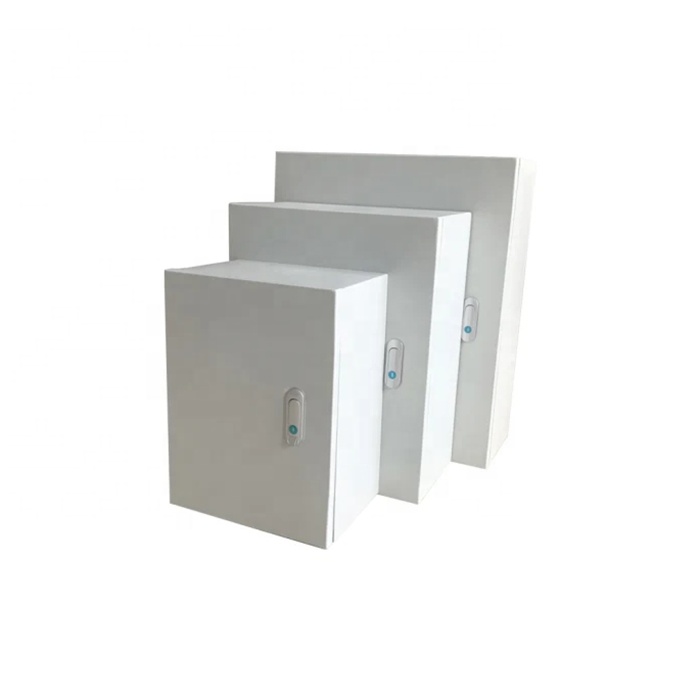 Wholesale Heavy Metal Fabrication Supplier –  Custom High Quality Control Box Cabinet Frame Electric Box Steel Plate Distribution Enclosure Box  – Chenghe detail pictures