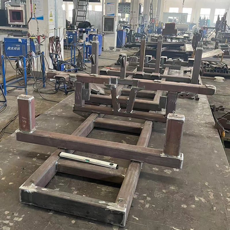 China Steel Sheet Metal Bending Work Welding Frame Fabrication High Precision Carbon Steel Frame Welding Fabrication