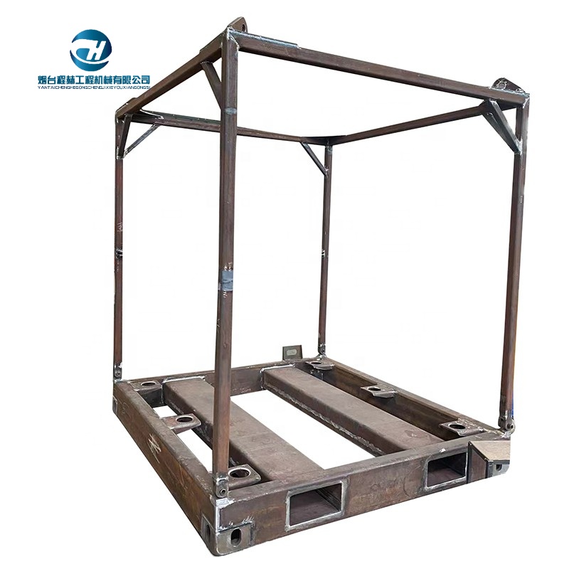 OEM metal processing service weldment fabrication steel frame welding heavy large metal welding and fabrication