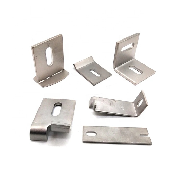 Steel Platform Manufacturers –  Oem sheet metal fabrication steel bracket part L shaped galvanized corner brackets  – Chenghe