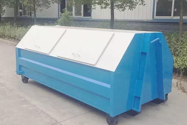 China Steel Frame Shelters Manufacturers –  Customized Rubbish Bin Waste Bin Roro Hook Roro Containers   – Chenghe detail pictures