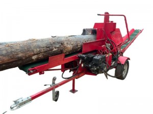 High Efficiency Log Splitter Splitter Processor Automatic Firewood Processor Fire Wood Engine New Product 2024 Provided Wood Cutter