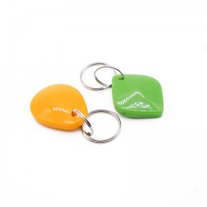 Original Factory Hotel Keyfobs Manufacturer in China NFC RFID Security Key Ring Full Colour ABS Card Key