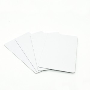 China OEM RFID Em ID White Card 125kHz Clamshell Thick Door Access Control Proximity RFID Card 1.8mm