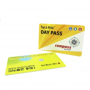 Factory Cheap Hot Printed RFID 13.56MHz Custom Shaped NFC Crystal Epoxy Card