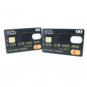 Top Quality Smart Contact IC Sle4442 Chip Visa Credit Card Size Cr80 30 Mil PVC Plastic Hico Blank Magnetic Stripe Card for Hotel Key