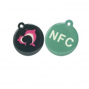 Wholesale Dealers of Custom Printed Round RFID Epoxy Key Tags Card with Lanyards