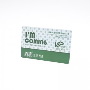 High quality printing plastic card and membership card and magnetic strip