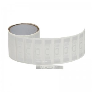 Factory supplied E61 RFID Paper Tag Monza R6-P Book Label Library Management UHF Long Read Range Archives Label