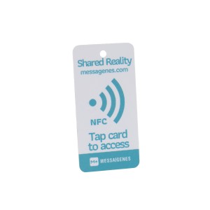 Custom Shape rfid key card 40*25mm or 50*30mm