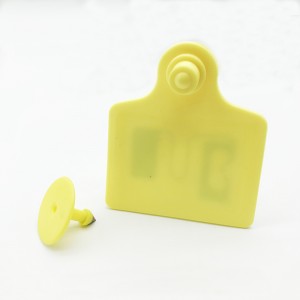 134.2Khz and UHF RFID Ear Tag for Cattles and Sheep Tracking