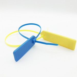 China New Product PP Luggage Tracking Cable Tie Tag Green RFID Tags