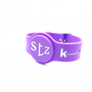 Model ST-G09 Top sale NFC Silicon Wristband with customized color and Logo