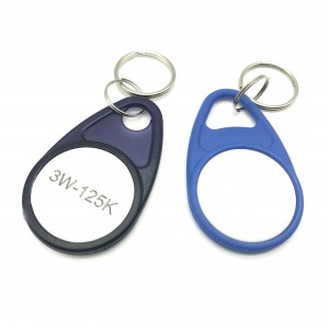 Original Factory Hotel Keyfobs Manufacturer in China NFC RFID Security Key Ring Full Colour ABS Card Key