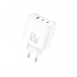 GaN50-EU A+C+C 3-Port GaN Charger (65W)