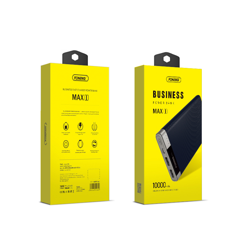 Portable Mobile Phone Battery Chargers ABS RoHS Power Bank 10000mAh - China 10000mAh  Power Bank and Portable Power Bank price