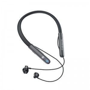 BL37 Digital Ifihan Neckband Bluetooth Earphone